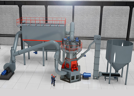 重晶石磨粉机 重晶石制粉生产线 立磨 雷蒙磨 超细磨粉机